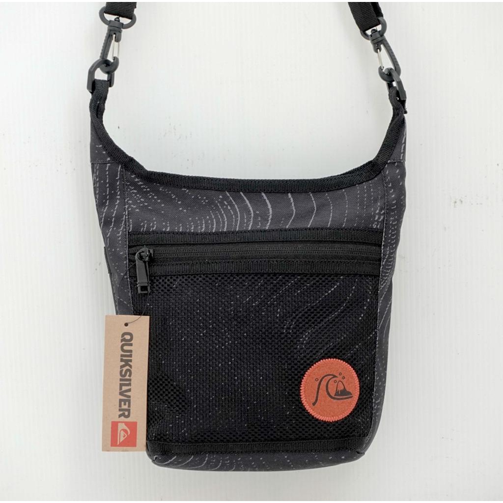 Tas Selempang Quiksilver Kualitas import Mirror Original Slingbag Pria