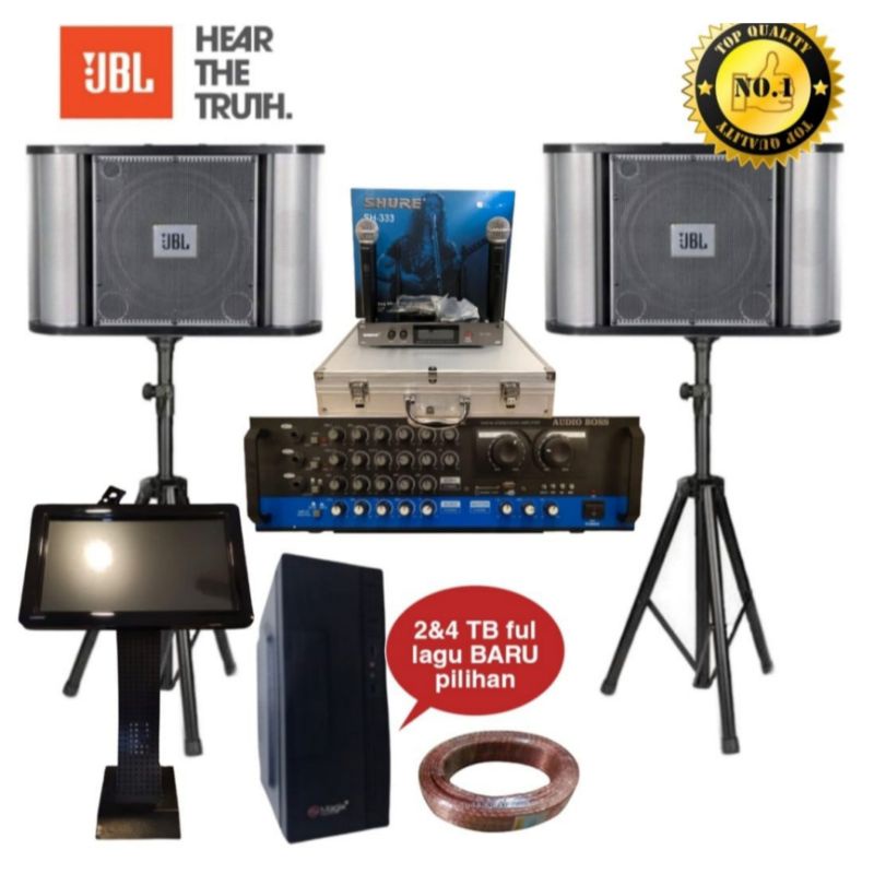 GROSIR PAKET SOUND KARAOKE JBL 10 INCH PC KARAOKE 2 TB