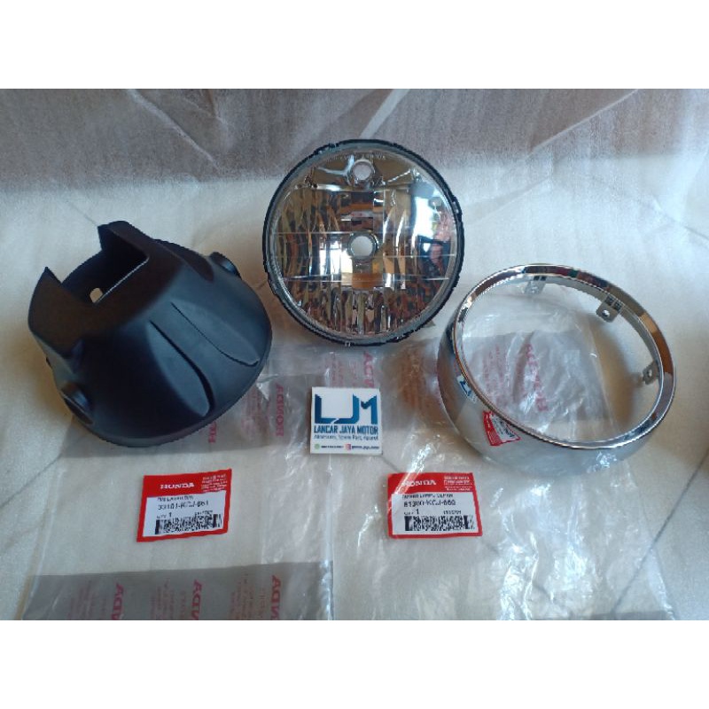 BATOK TOTOK RUMAH LAMPU BELAKANG CASE HEADLIGHT REFLEKTOR RIM RING LAMPU TIGER REVO 61300-KCJ-660 & 