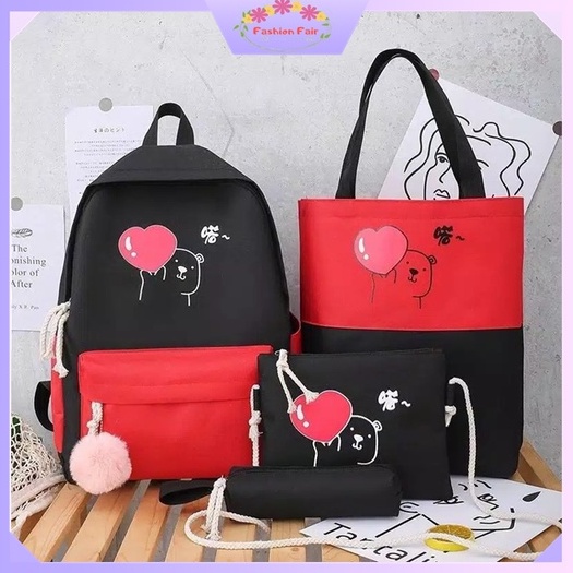 [LOKAL] Fashion Fair - Tas FIKA LOVE Ransel Wanita / Tas Wanita