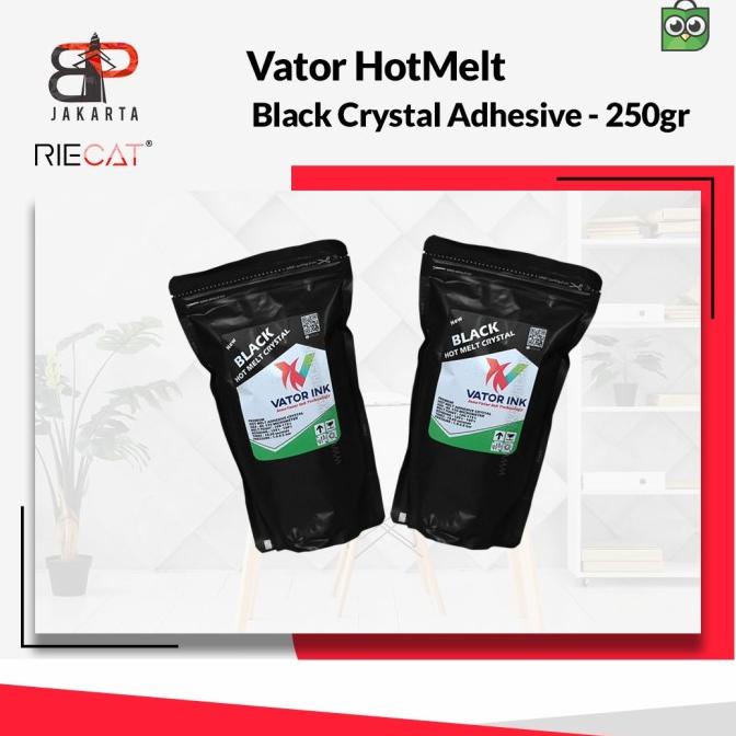 

Bubuk Powder DTF Vator Hotmelt Black Crystal Premium Powder - 250gr