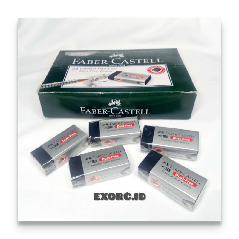 

penghapus faber castell / faber castell hitam