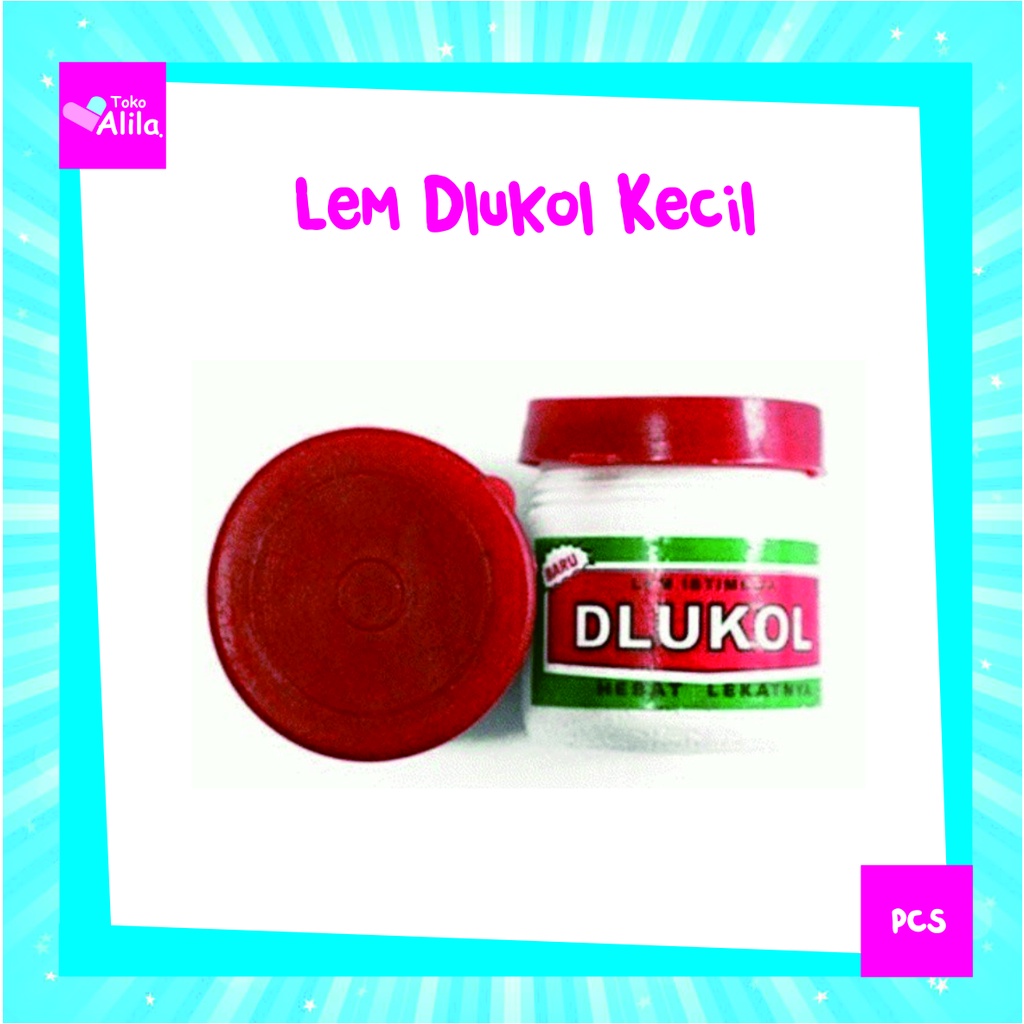 

Lem colek / lem kertas / lem serbaguna / lem murah / lem Glukol / Lem DLUKOL KECIL