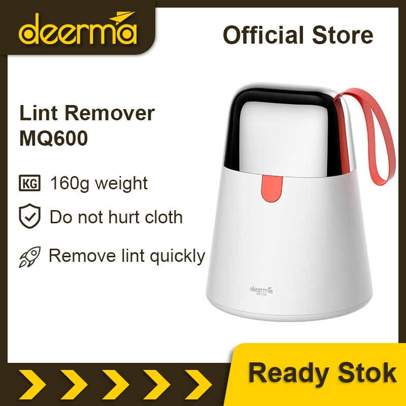 

Deerma MQ600 Portable Lint Remover Hair Ball Trimmer Sweater Remover Trimmer Double head design