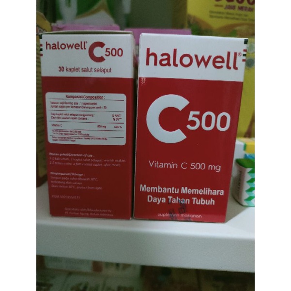 Halowell Vitamin C 500 mg