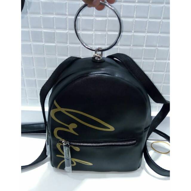 Tas ransel Miniso mini hitam