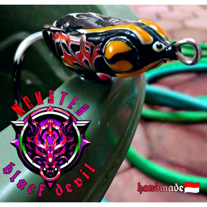 UMPAN CASTING SOFTFROG 5CM TERBARU/UMPAN TIRUAN/UMPAN KARET/UMPAN MANCING/LURE/UMPAN IKAN GABUS