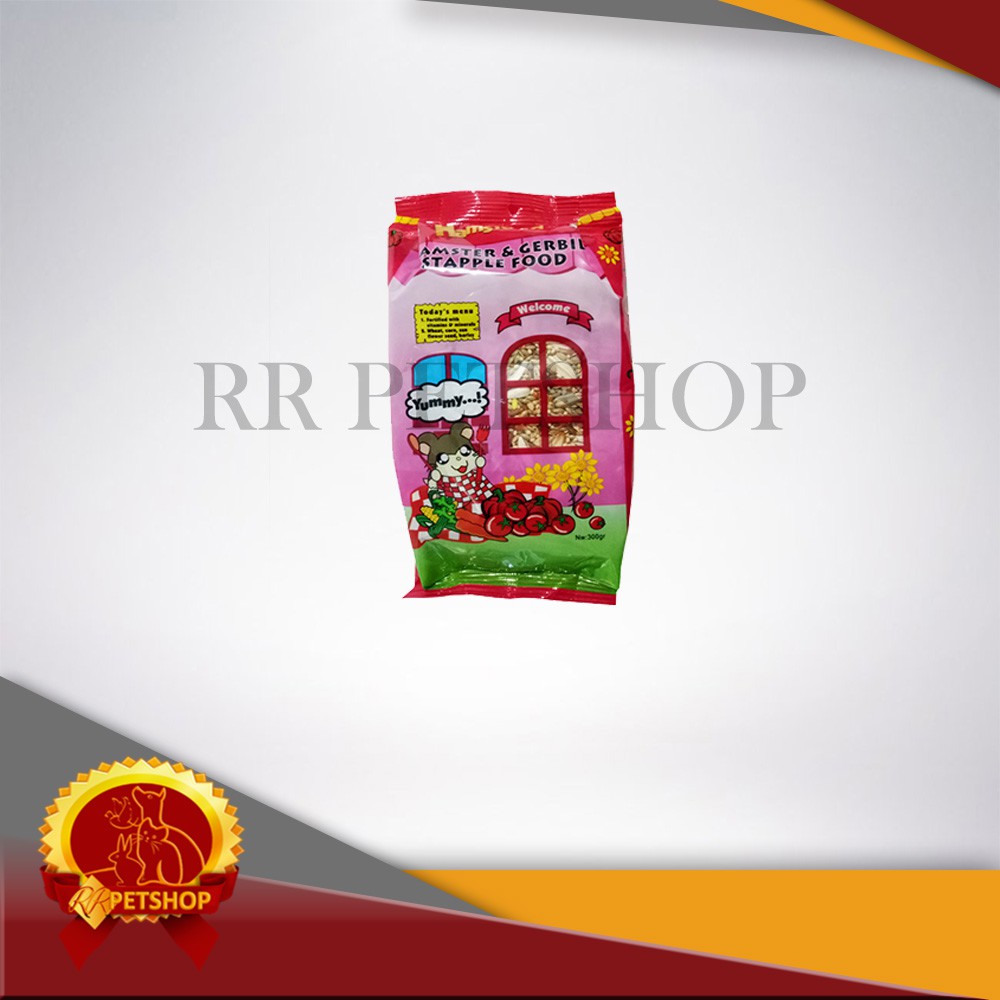 Makanan Hamster Hamsfood 300 Gram / Pop Corn Kuaci Biji Bijian 300Gr