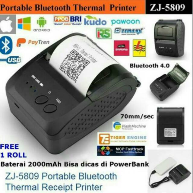 printer edc bluetooth