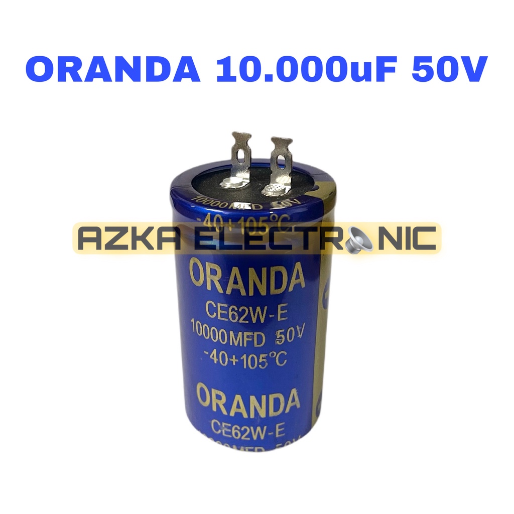 Elco Capacitor Kapasitor Oranda 10000uF 50V