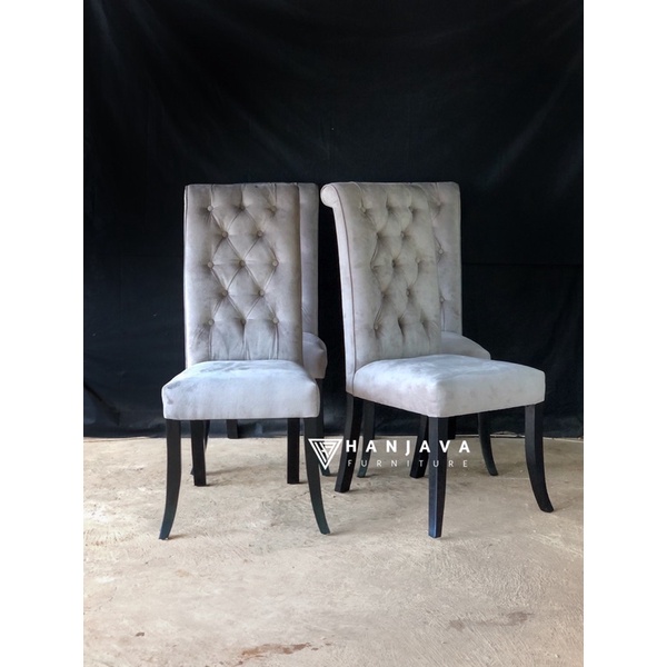 kursi jati - kursi makan jati minimalis - kursi makan jok minimalis - kursi retro jati