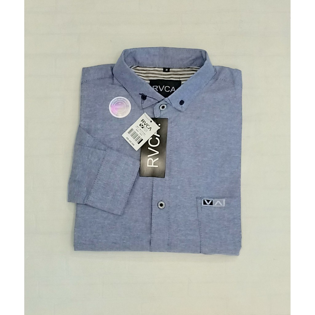 Kemeja Polos Pria Formal ~ Kemeja Pria Oxford Lengan Panjang
