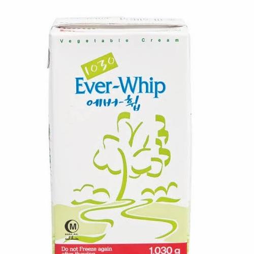 

(BISA COD) EVER-WHIP EVER WHIP EVERWHIP Korea Whip Whipping Cream 1030 gr