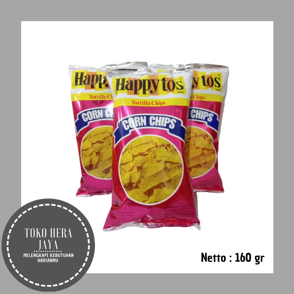 Happy Tos Tortilla Chips Merah Pack 160 Gr Shopee Indonesia