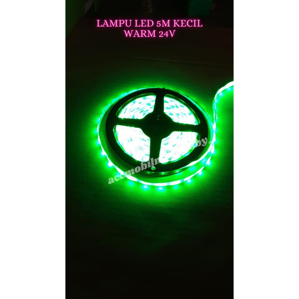 Led Strip Kecil 24v Waterproof Led 5 Meter