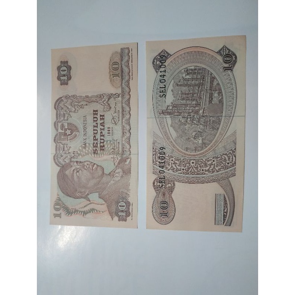 uang 10 rupiah 1968
