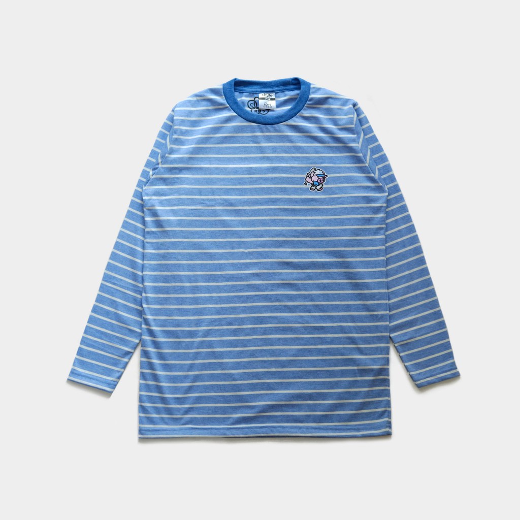 

CRSL Long Blue Pigko Olympic Stripe Tees