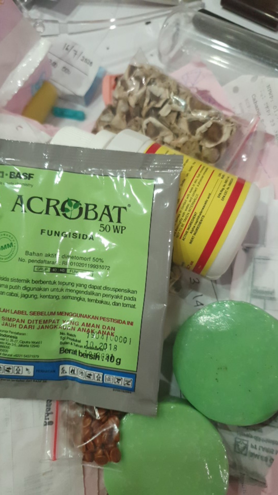 Fungisida Acrobat 50wp 10gram