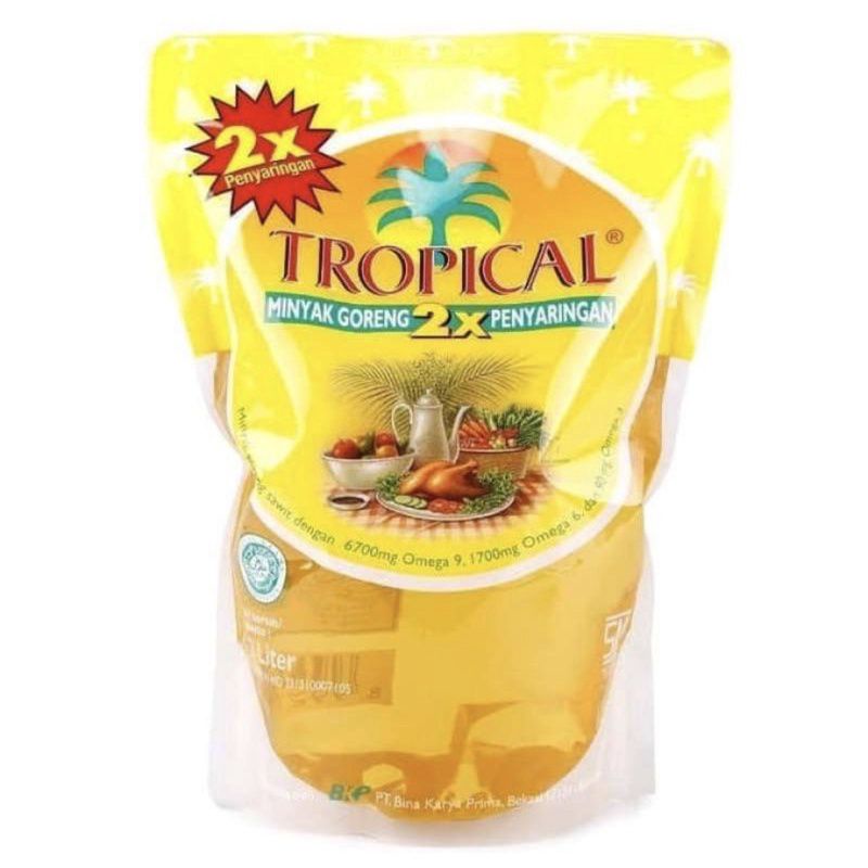 

MINYAK GORENG TROPICAL 2 liter