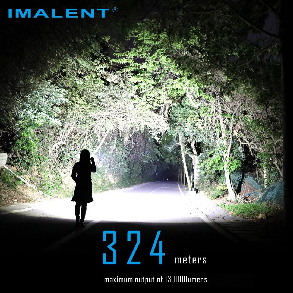 IMALENT MS03 - Mini EDC Flashlight 13000 Lumens - Senter EDC Camping Hiking Darurat Portabel Super Terang 13000 Lumens