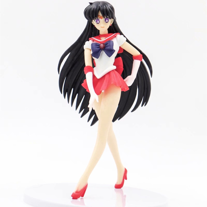 Action Figure Anime Sailor Moon Shui Bingyue Hare Fire Wild Lishui Ukuran 18cm Untuk Hadiah Anak Perempuan