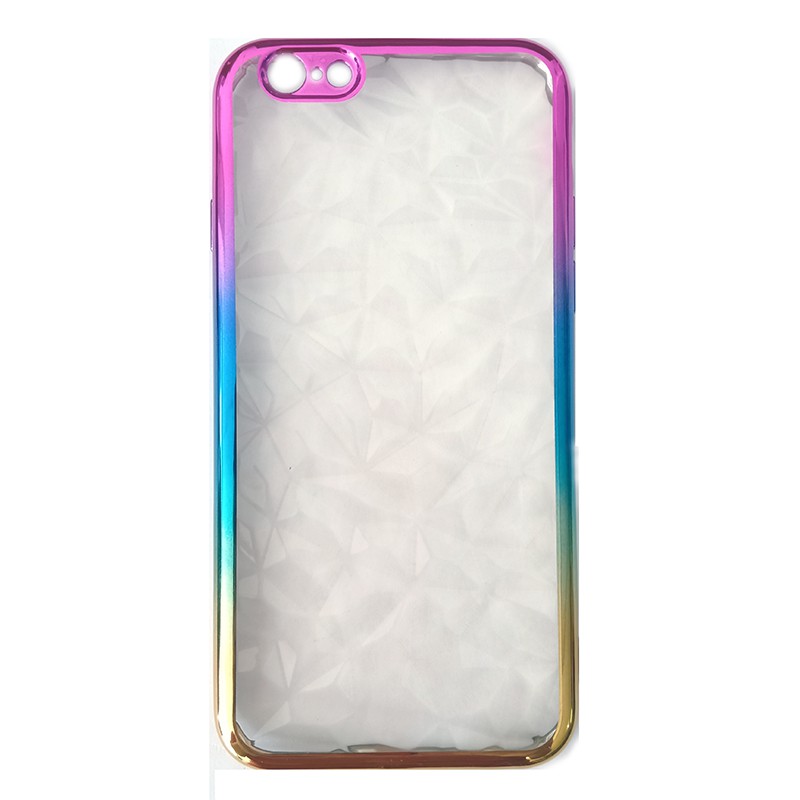 CASING IMPOR iPhone 7/8/SE 2020/7+/8+/XS Max Rainbow Diamond Shiny Soft Case WEIKA COD