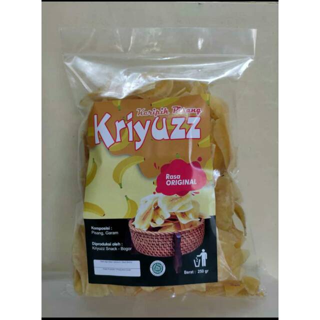 

Keripik pisang kriyuz