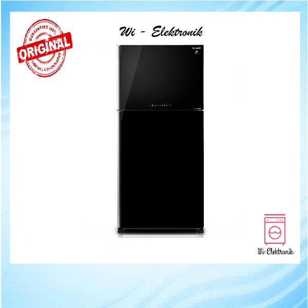 Kulkas 2 Pintu Sharp SJ-IG963PG-BK / Kulkas Sharp SJ-IG963PG-BK SJIG963PGBK 963PGBK