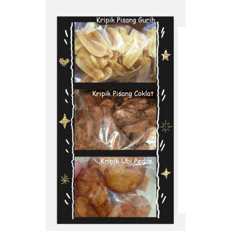 

keripikpisang coklat,asin,keripiksingkongpedes