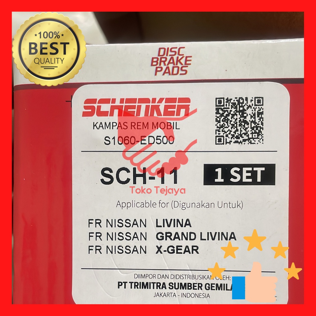 Kampas Rem Depan Brake Pad Livina Grand Livina