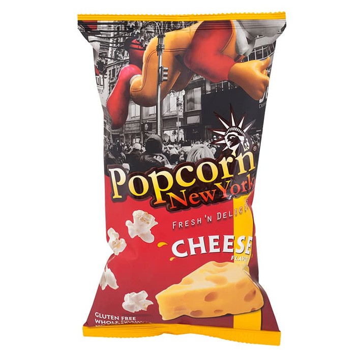 

Popcorn New York Cheese Flavor/ Snack Camilan/ Cemilan Pop Corn Keju