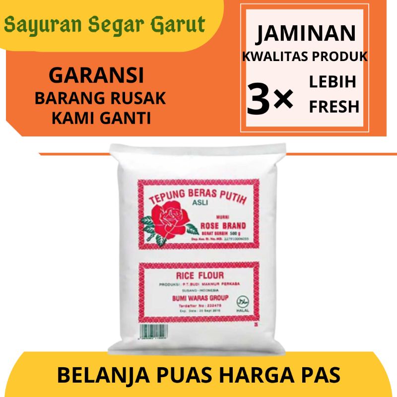 

Tepung Rose Brand 500gr by Sayuran Segar Garut