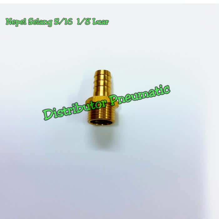 Nepel Selang 5/16 × Drat Luar 1/8
