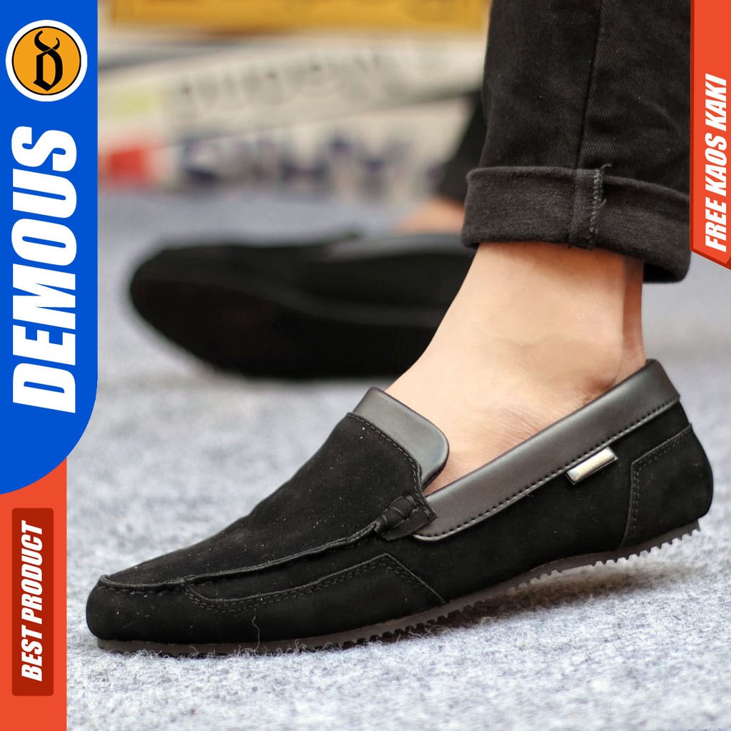 DEMOUS KILLIAN Sepatu Kasual Slip On Casual Santai