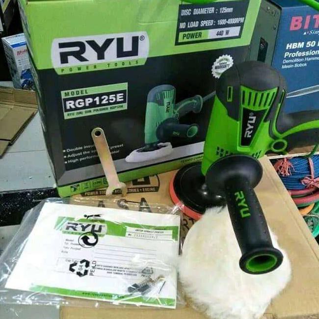 Mesin Poles Mobil Ryu Rgp 125 E Poles Mobil Tekiro Ryu