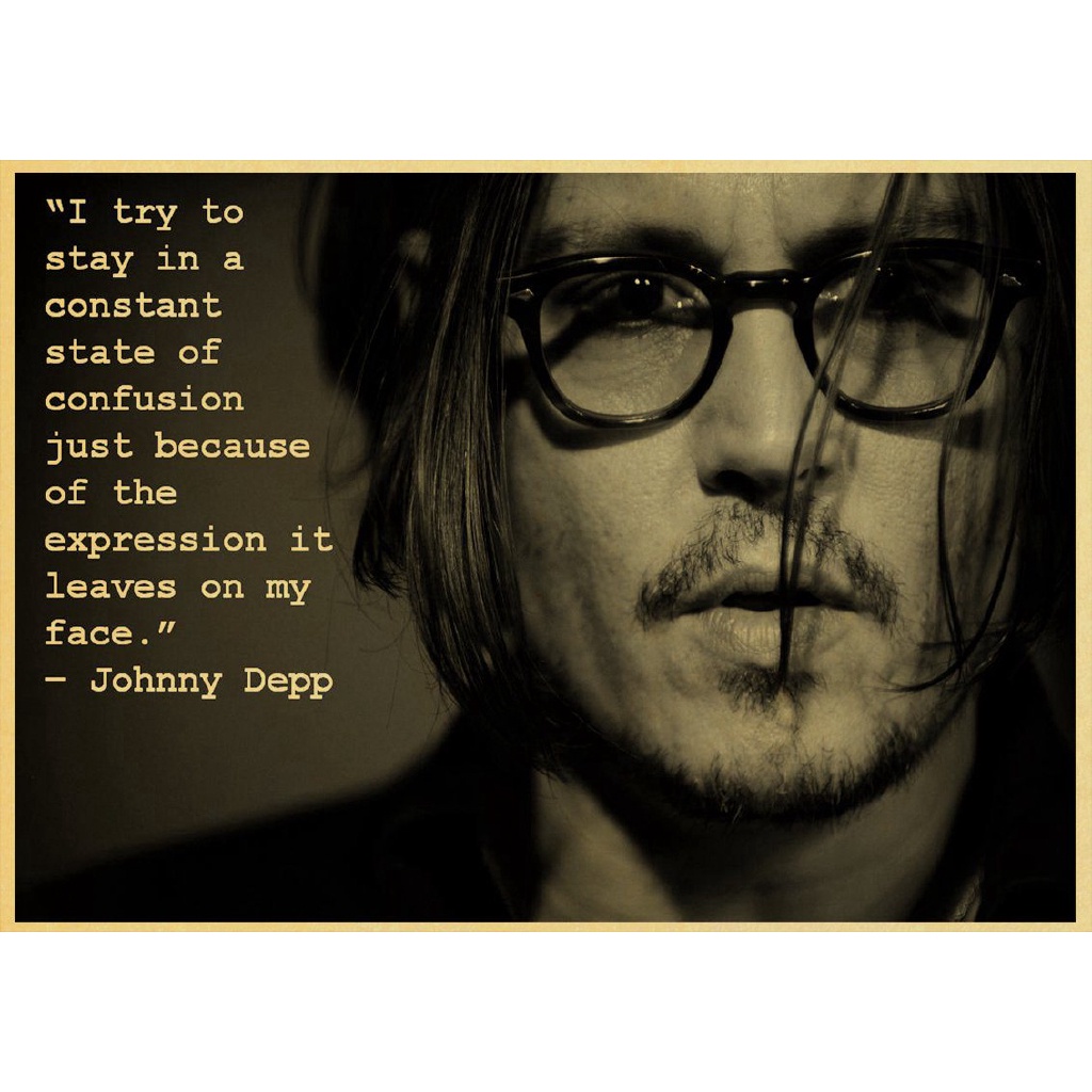 Stiker Dinding Desain Pirates Of The Caribbean Captain Jack Sparrow Actor Johnny Dep Untuk Dekorasi Rumah