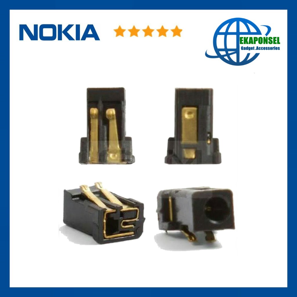 Nokia N70 6111 E71 6101 6300 Konektor Charger Connector Charger ori