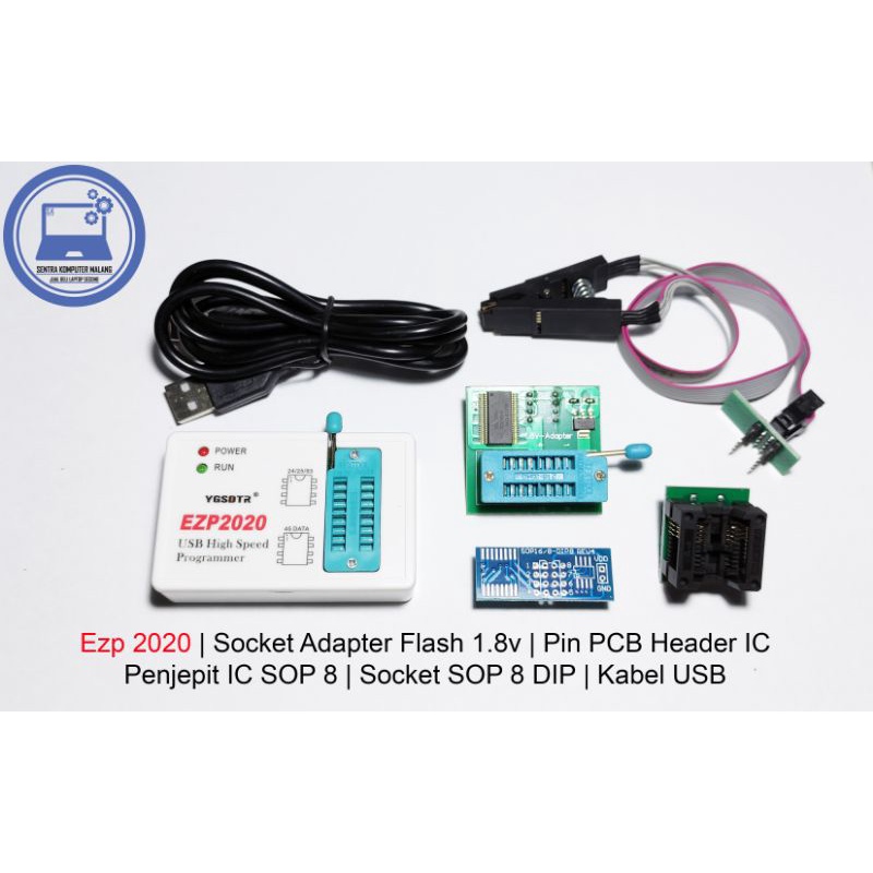 EZP 2019+ / EZP 2020 / CH341A Fullset Modul Flash Bios / Eprom modul flash laptop tv led