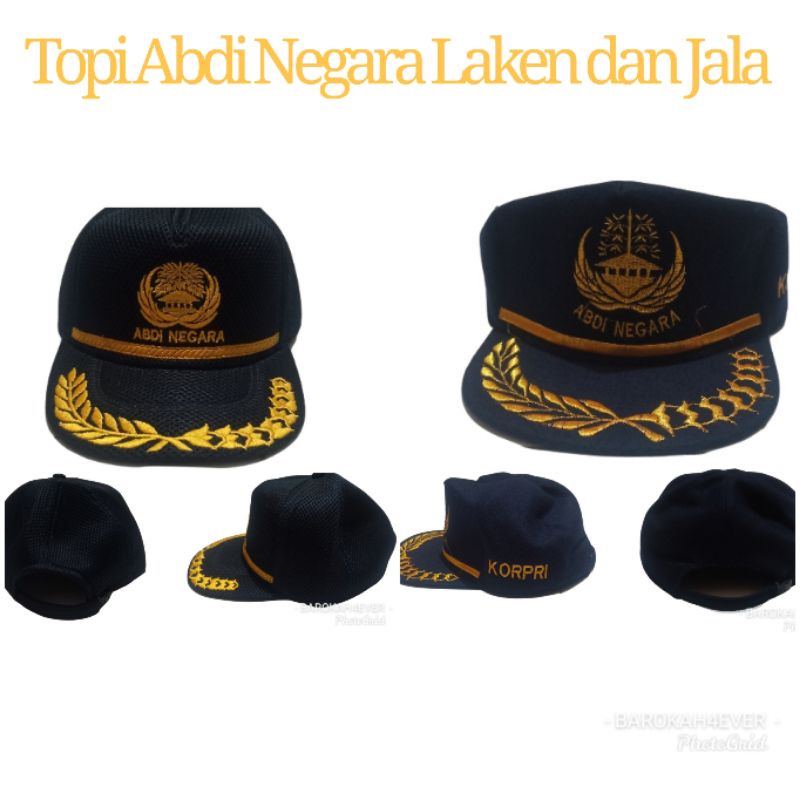 Topi Abdi Negara Topi ASN Topi Pegawai Negeri Topi KORPRI