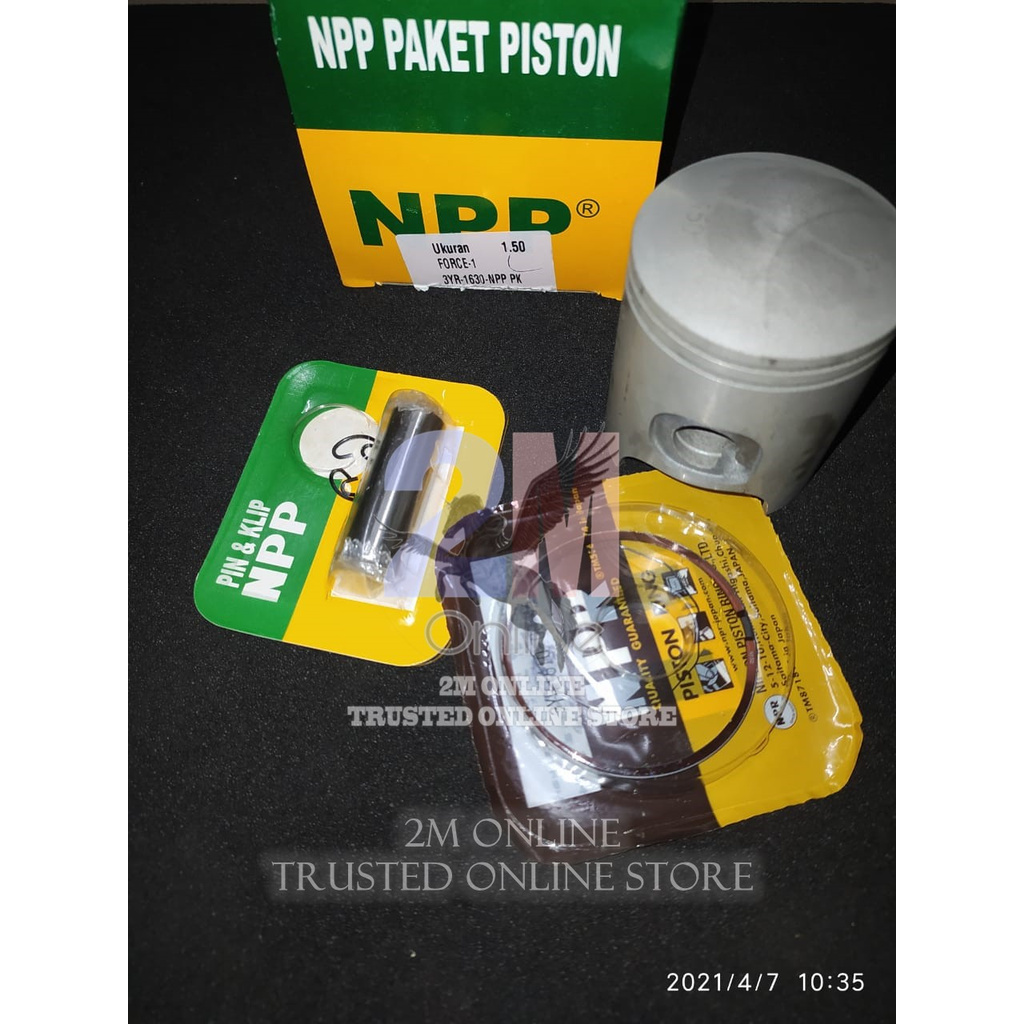 Mdr Seher Piston Kit FIZR Force 1 OS 150 Merk NPP NPR