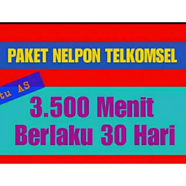 Promo Paket Nelpon (Telpon Bulanan) Telkomsel