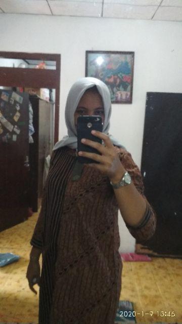 Atasan Batik Dolby Dolbi Dobby Doby Tenun Sutra Tulis Halus Katun Atbm Baron ,sarombit Atasan