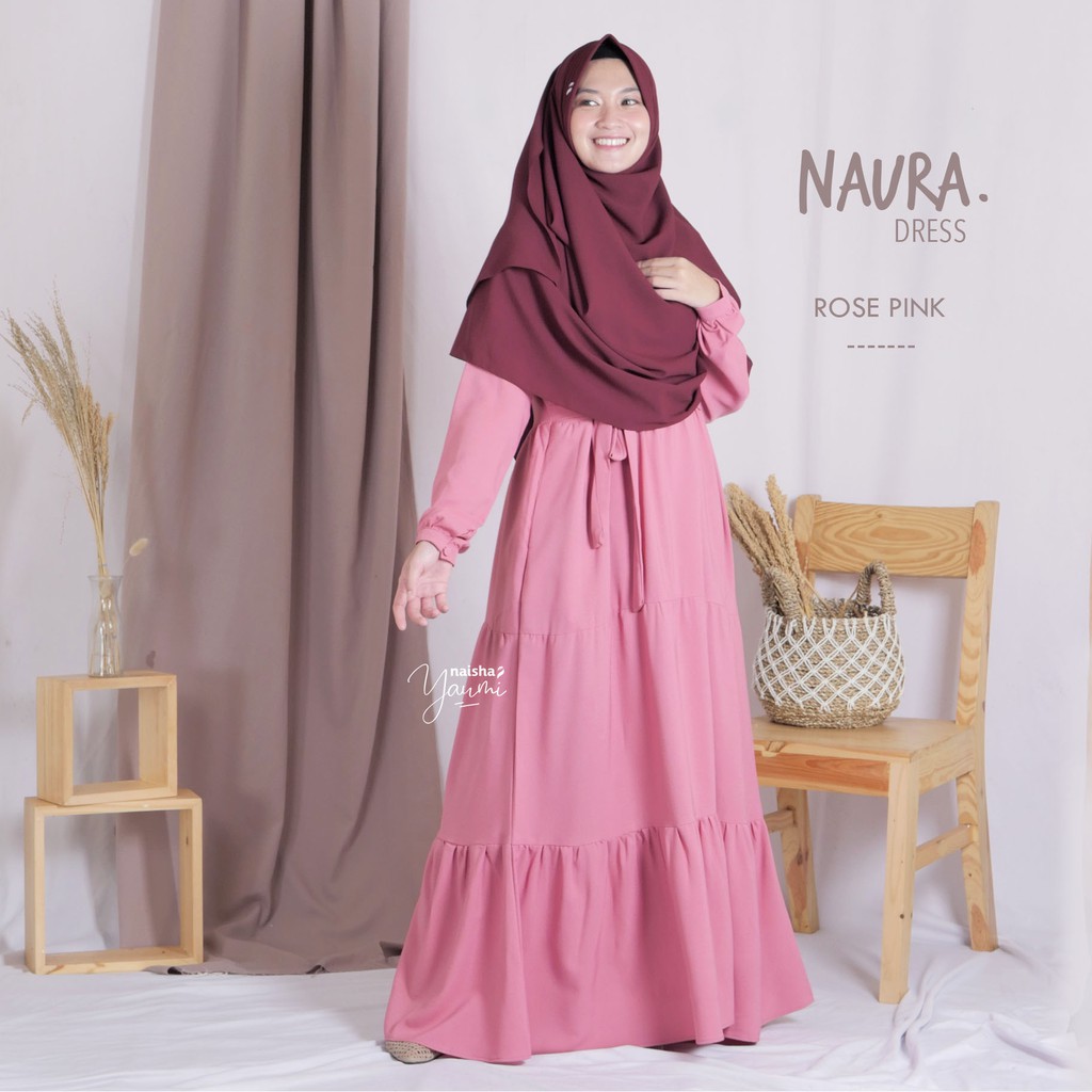 Gamis Syari Naura Dress Islami