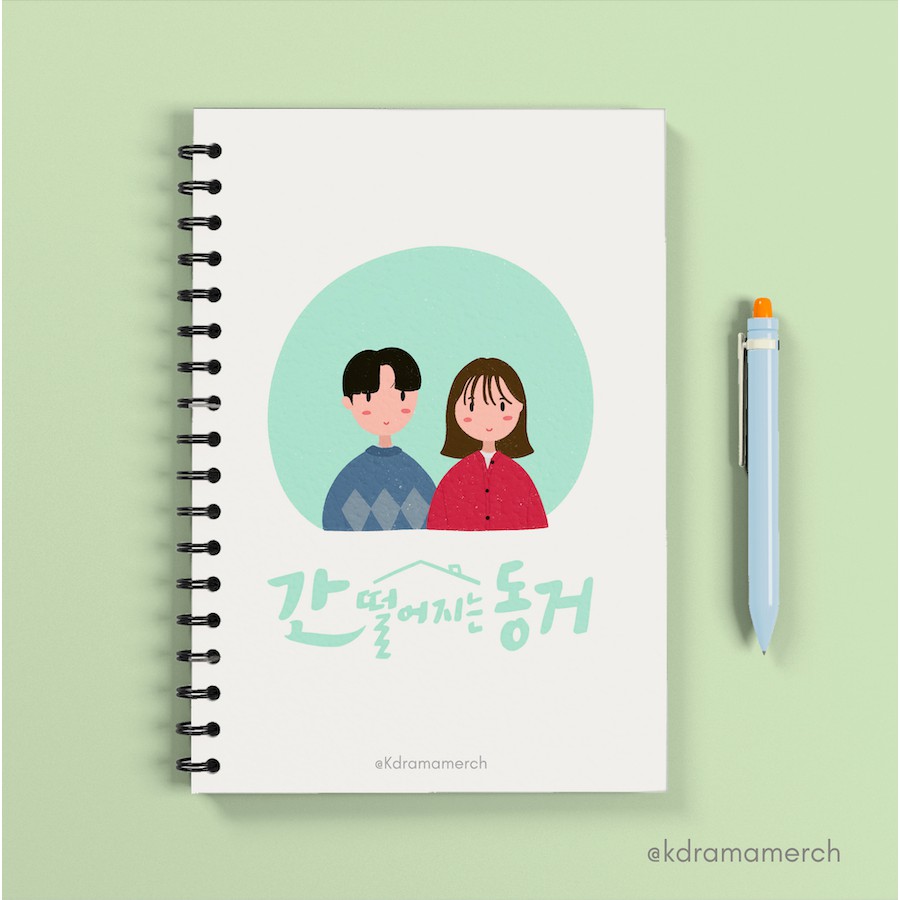 

MY ROOMMATE IS A GUMIHO NOTEBOOK SPIRAL DRAMA KOREA A5/ DRAKOR / JOURNAL / JURNAL SOFT COVER