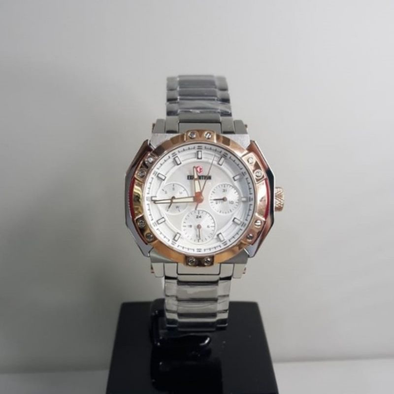 Jam Tangan Expedition 6385 E6385 Ladies Stainless Steel Original