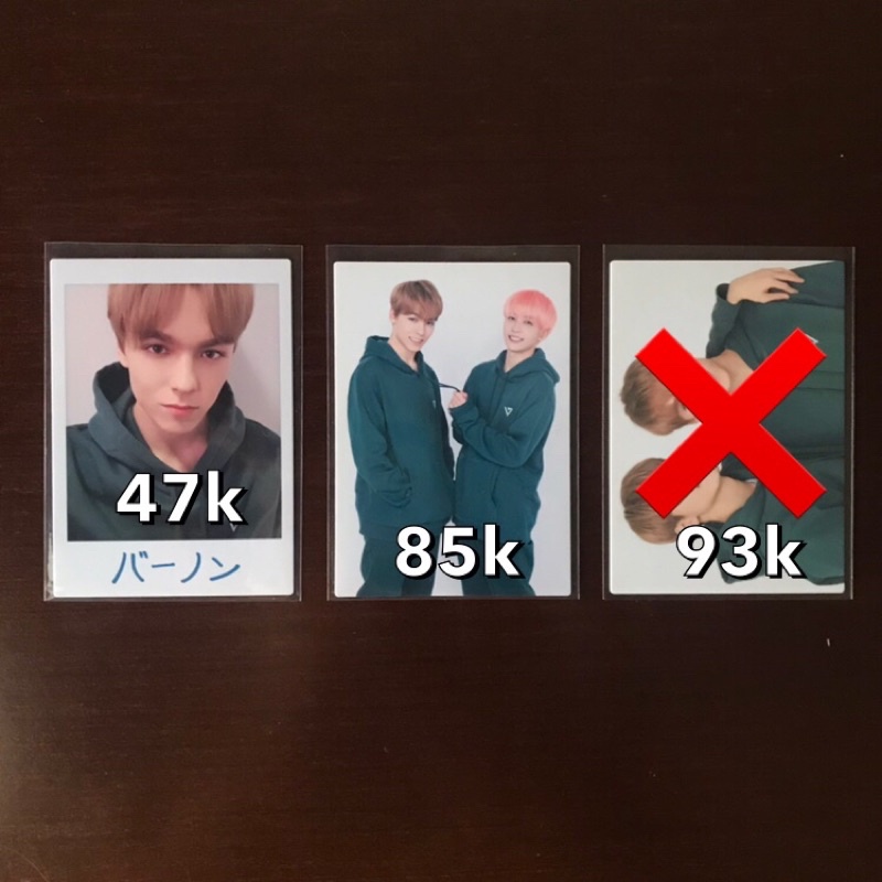 [READY STOCK] Trading Card Seventeen Japan Arena Tour Vernon Jeonghan Wonwoo JAT wonsol verhan