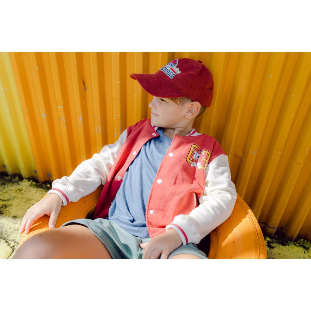 Jaket Bayi Anak Bohopanna Varsity Jacket Paw Patrol 1-6 Tahun