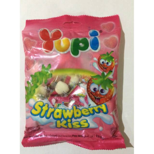 

Yupi Strawberry Kiss 1pak