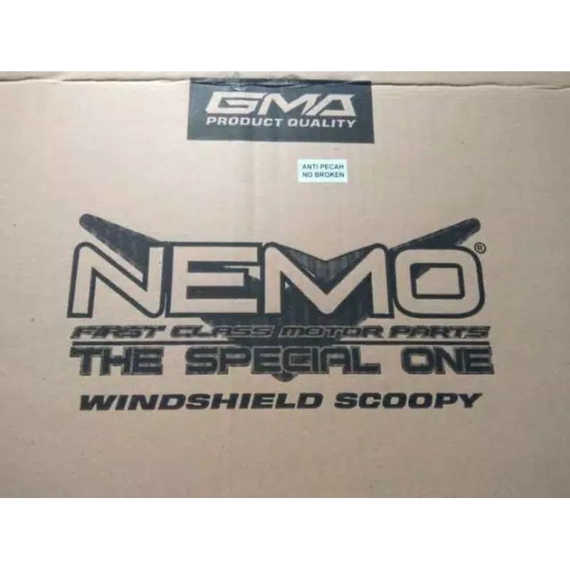 WINDSHIELD  VISOR NEMO GENIO ADJUSTABLE WINSHIELD GENIO UNIVERSAL MATIC BEBEK