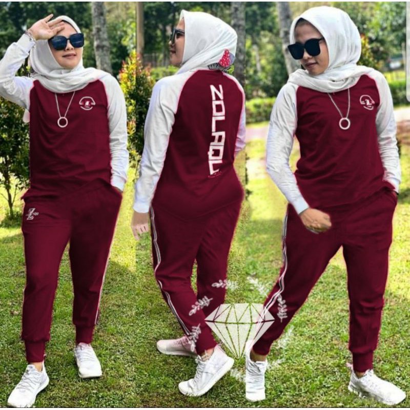 SET CELANA ZOLANA, BABYTERRY, GAMIS HIJAB MUSLIM, SETELAN